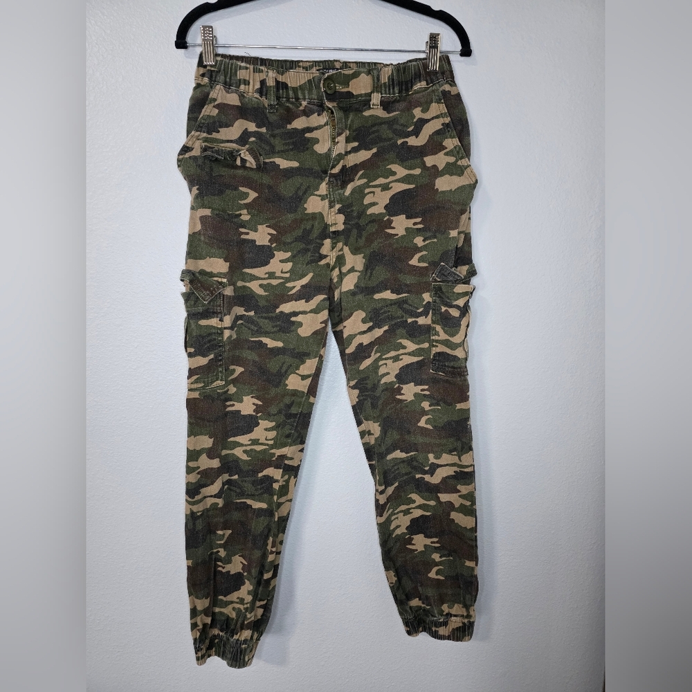 Camouflage Cargo Jogger Pants